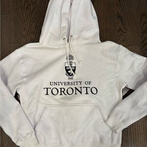 University of Toronto White Sweatshirt Hoodie